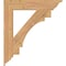 Ekena Millwork Merced Traditional Smooth Bracket, Western Red Cedar, 5 1/2"W x 34"D x 38"H BKT06X34X38MRC01SWR - alternate 3